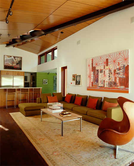 modern wooden ceiling