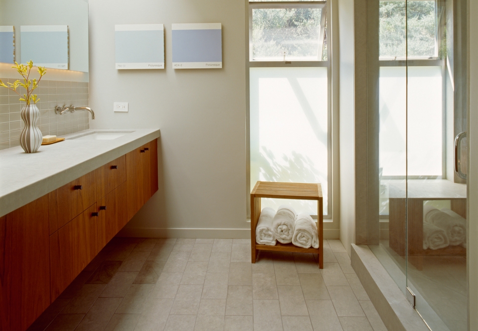 lightbluecreammodernbathroomdesign Dutton Architects