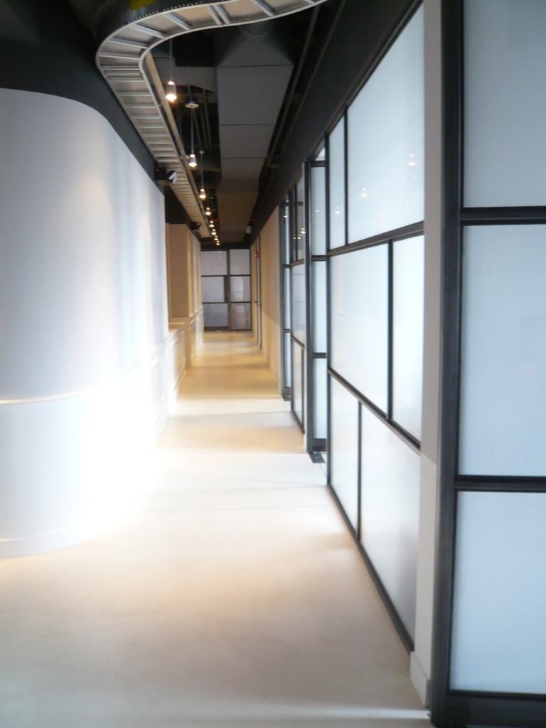 long office hallway