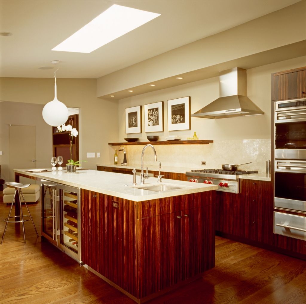 modern wood kitchen