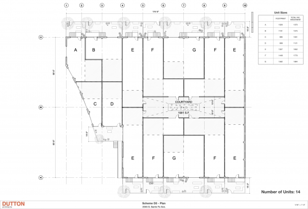 Dutton Architects Artist Housingscheme D3 Plan - Dutton Architects